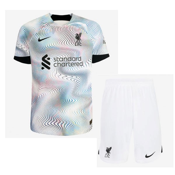 Camiseta Liverpool Replica Segunda Ropa Niño 2022/23